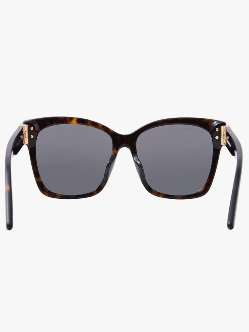 New Balenciaga BB0102SA Square Sunglasses Havana